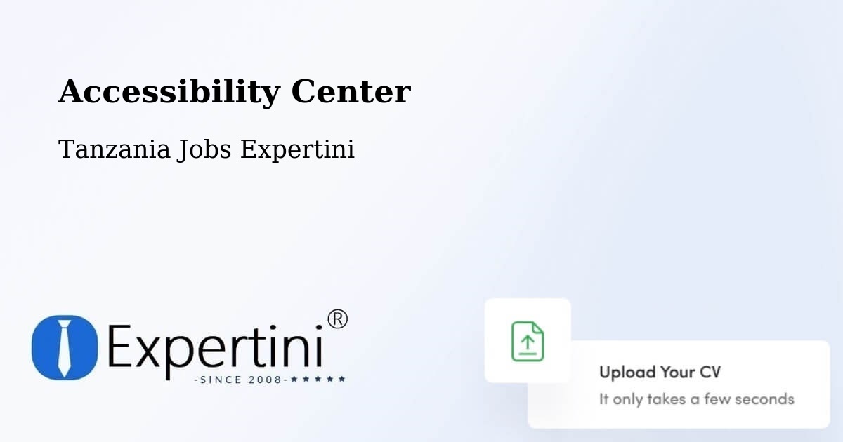 Accessibility Statement – Bashanet - Tanzania Jobs Expertini