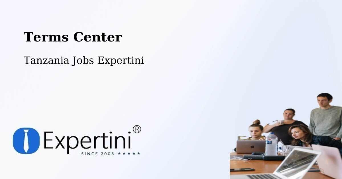 Terms of Service – Bashanet - Tanzania Jobs Expertini